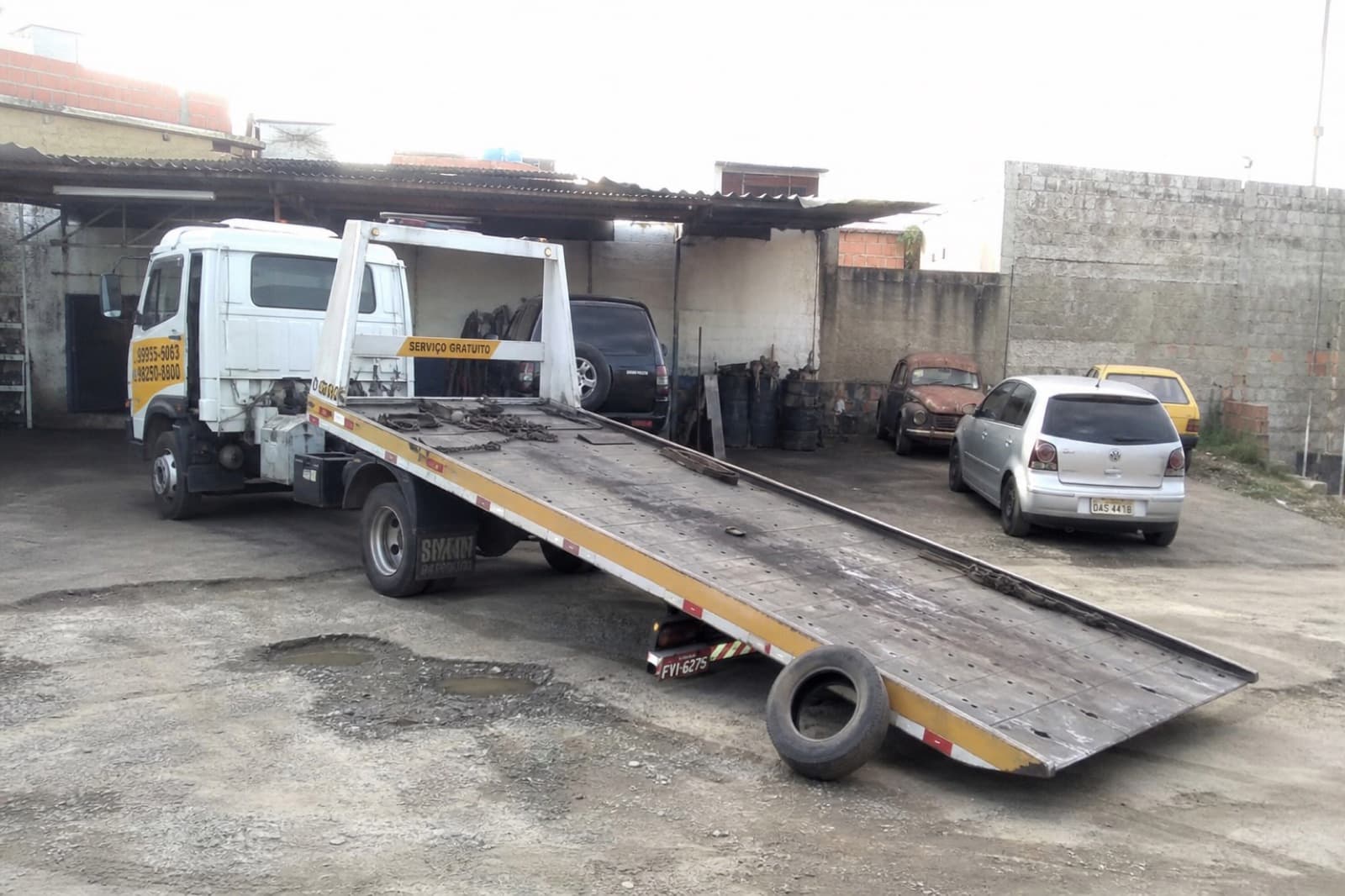 Guincho para moto e compacto